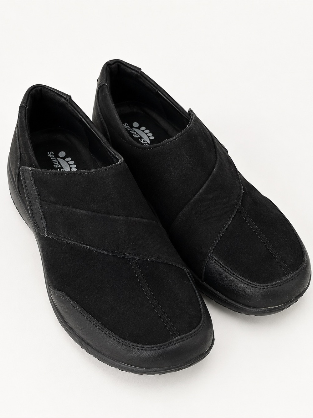 Spring Step Elara Black Leather Comfort Shoes EU 39 US 8.5